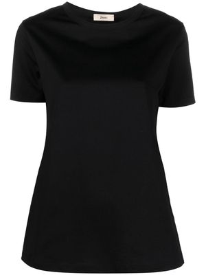 Herno short-sleeve cotton T-shirt - Black