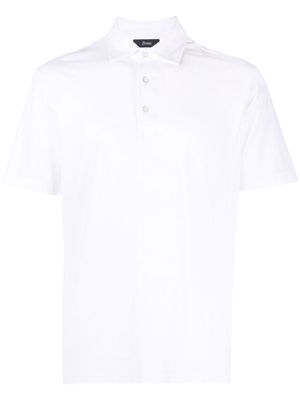 Herno short-sleeved polo shirt - White