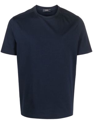 Herno shortsleeved crew-neck T-shirt - Blue