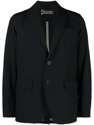 Herno single-breasted blazer - Black