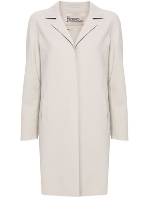Herno single-breasted coat - Grey