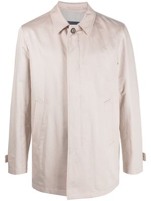 Herno single-breasted coat - Neutrals