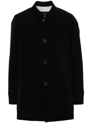 Herno single-breasted trench coat - Black