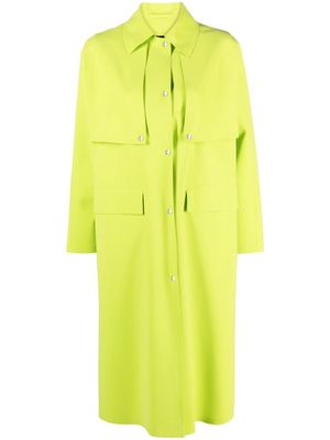 Herno single-breasted trench coat - Green