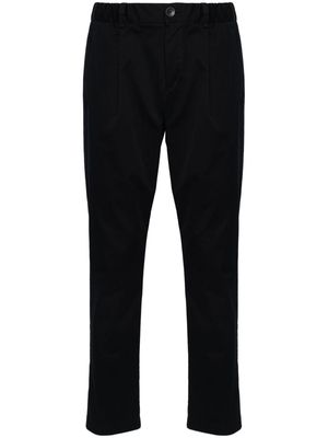 Herno slim-fit cotton trousers - Blue