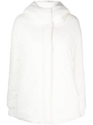 Herno slouch-hood puffer jacket - White