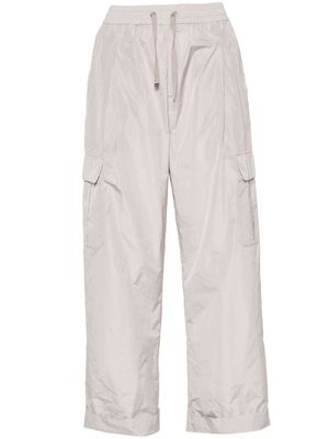 Herno straight-leg cargo trousers - Neutrals