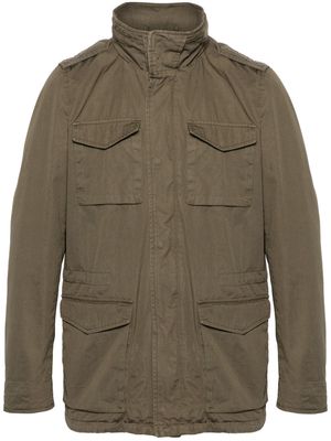 Herno Tigri cotton military jacket - Green