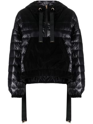 Herno zip-fastening padded jacket - Black