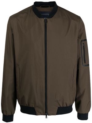 Herno zip-up bomber jacket - 7400 GREEN