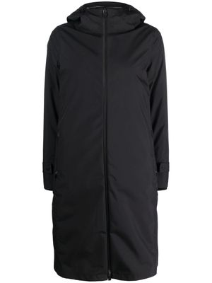 Herno zip-up hooded padded coat - Black