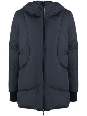Herno zip-up padded coat - Blue