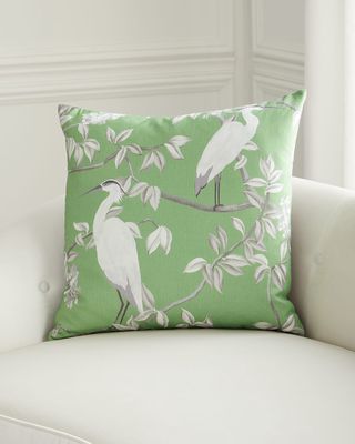 Heron Pillow, 24" Square
