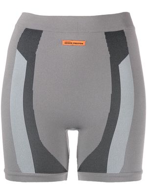 Heron Preston 3D Ribbing shorts - Grey
