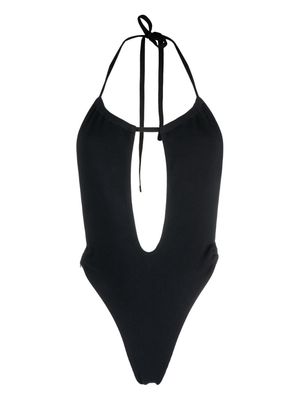 Heron Preston carabiner sleeveless swimsuit - Black