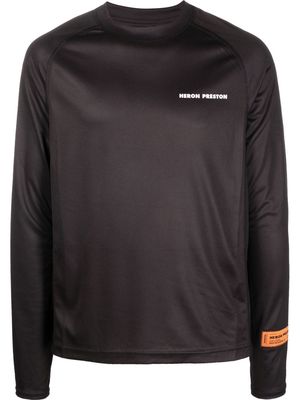 Heron Preston Dry Fit reflective T-shirt - Black