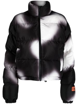 Heron Preston Ex-Ray Blur puffer jacket - White