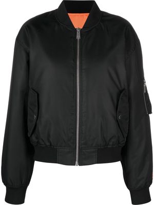 Heron Preston Ex-Ray logo-patch bomber jacket - Black