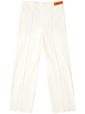 Heron Preston Gabardine tailored trousers - Neutrals