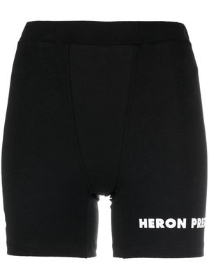 Heron Preston graphic-print cycling shorts - Black