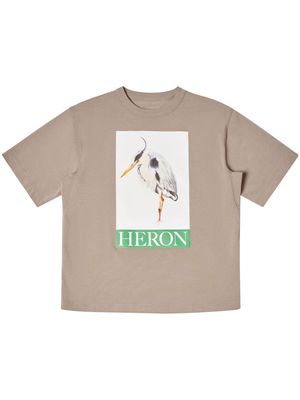 Heron Preston Heron Bird cotton T-shirt - Grey