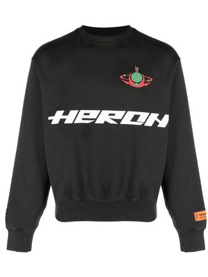 Heron Preston HP Burn crew-neck sweatshirt - Black