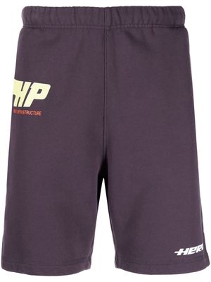 Heron Preston HP Fly track shorts - Purple