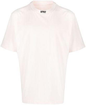 Heron Preston HPNY logo-embroidered T-shirt - Pink