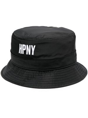 Heron Preston HPNY logo-patch bucket hat - Black