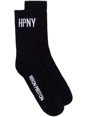 Heron Preston HPNY long socks - Black