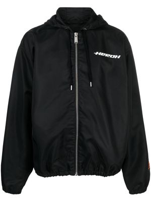 Heron Preston lightweight hooded jacket - Black
