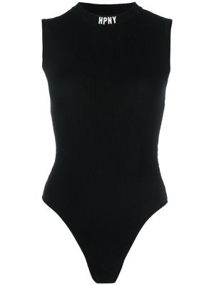 Heron Preston logo mock-neck bodysuit - Black