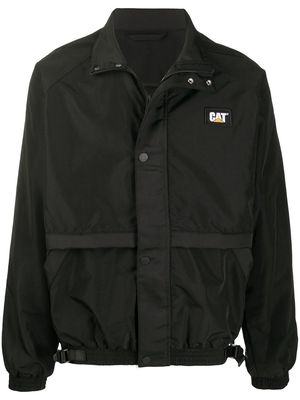 Heron Preston logo-patch jacket - 1018 BLACK YELLOW