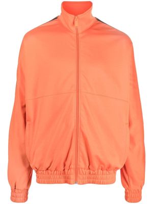 Heron Preston logo-patch zip-fastening jacket - Orange