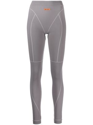 Heron Preston logo-print active leggings - Grey