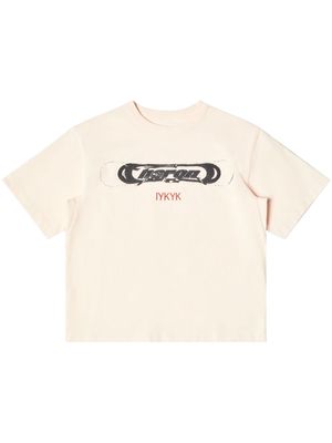 Heron Preston logo-print cotton T-Shirt - Pink