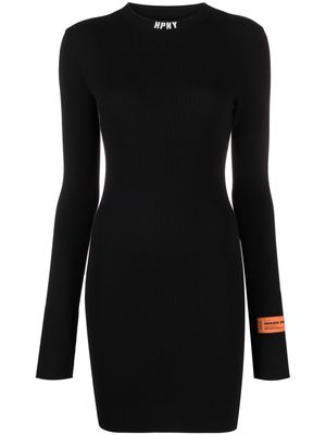 Heron Preston logo-print dress - Black