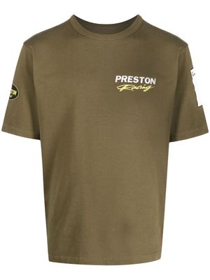 Heron Preston logo-print short-sleeve T-shirt - Green