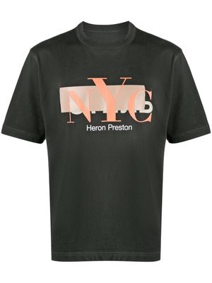 Heron Preston NYC Censored T-shirt - Green