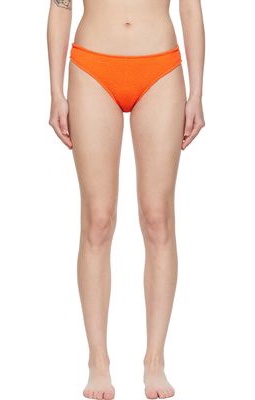 Heron Preston Orange Nylon Bikini Bottoms