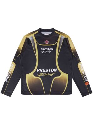 Heron Preston Preston Racing dry-fit long-sleeve T-shirt - Black