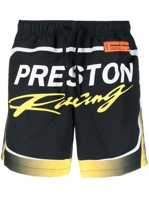 Heron Preston PRESTON RACING DRY FIT SHORTS - Black