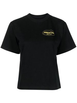 Heron Preston Racing logo-print T-shirt - Black
