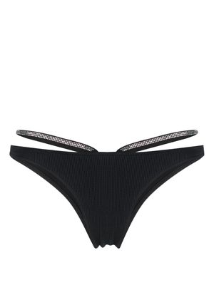 Heron Preston rhinestone-tape bikini bottoms - Black