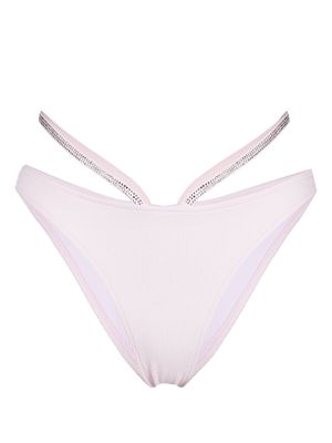 Heron Preston rhinestone-tape bikini bottoms - Pink