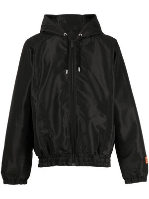 Heron Preston satin-finished zipped bomber jacket - Black