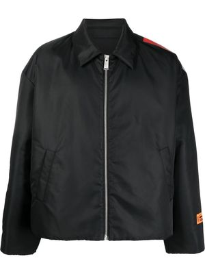 Heron Preston Security-uniform tape-detail jacket - Black