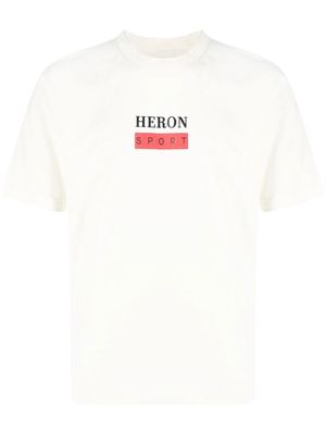 Heron Preston Sport logo-print cotton T-shirt - White