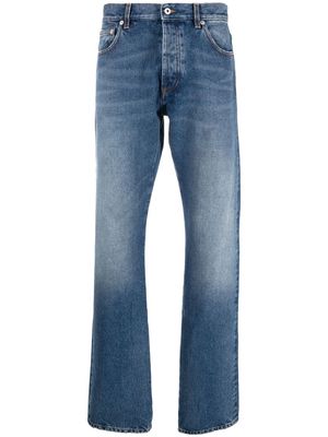 Heron Preston stonewashed straight-leg jeans - Blue