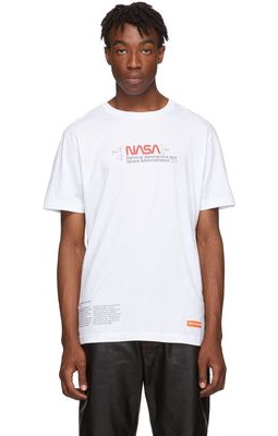 Heron Preston White Manual Regular T-Shirt